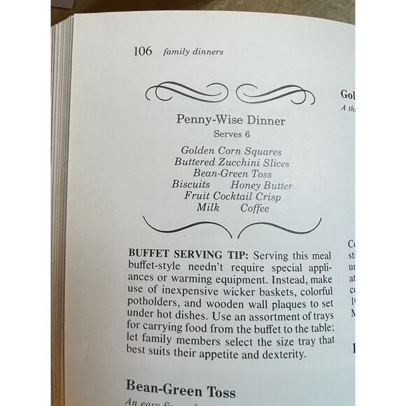 1974 Vintage Better Homes And Gardens Best Buffets Hardcover Cookbook First Ed - Picture 9 of 9